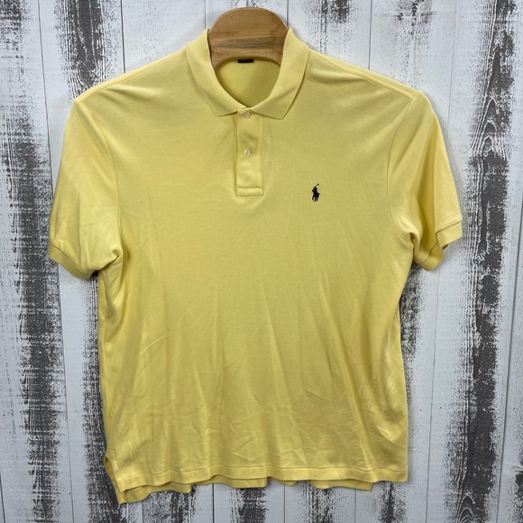 Polo by Ralph Lauren Other - Polo Ralph Lauren Polo Shirt Men's L Short Sleeve Classic Yellow